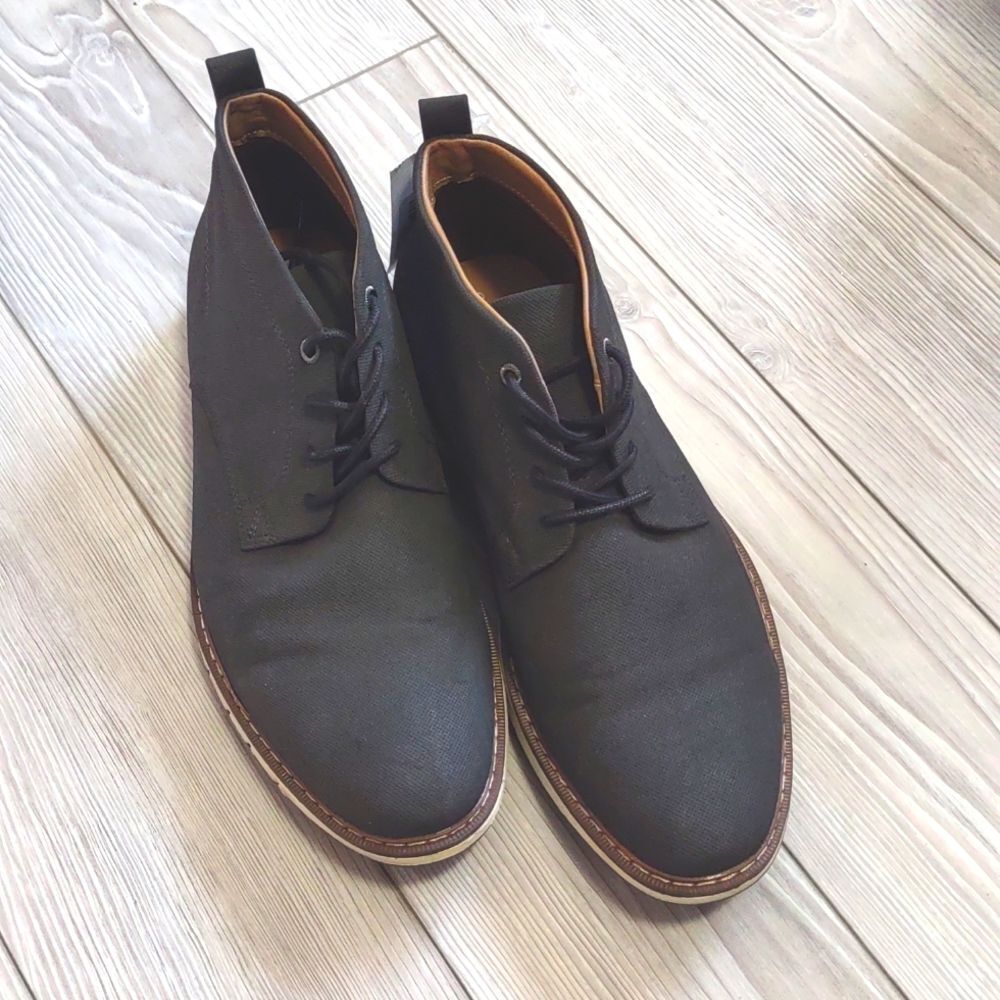 (48-0130) Goodfellow & CO Black Keon Men's Shoes Size 10!!